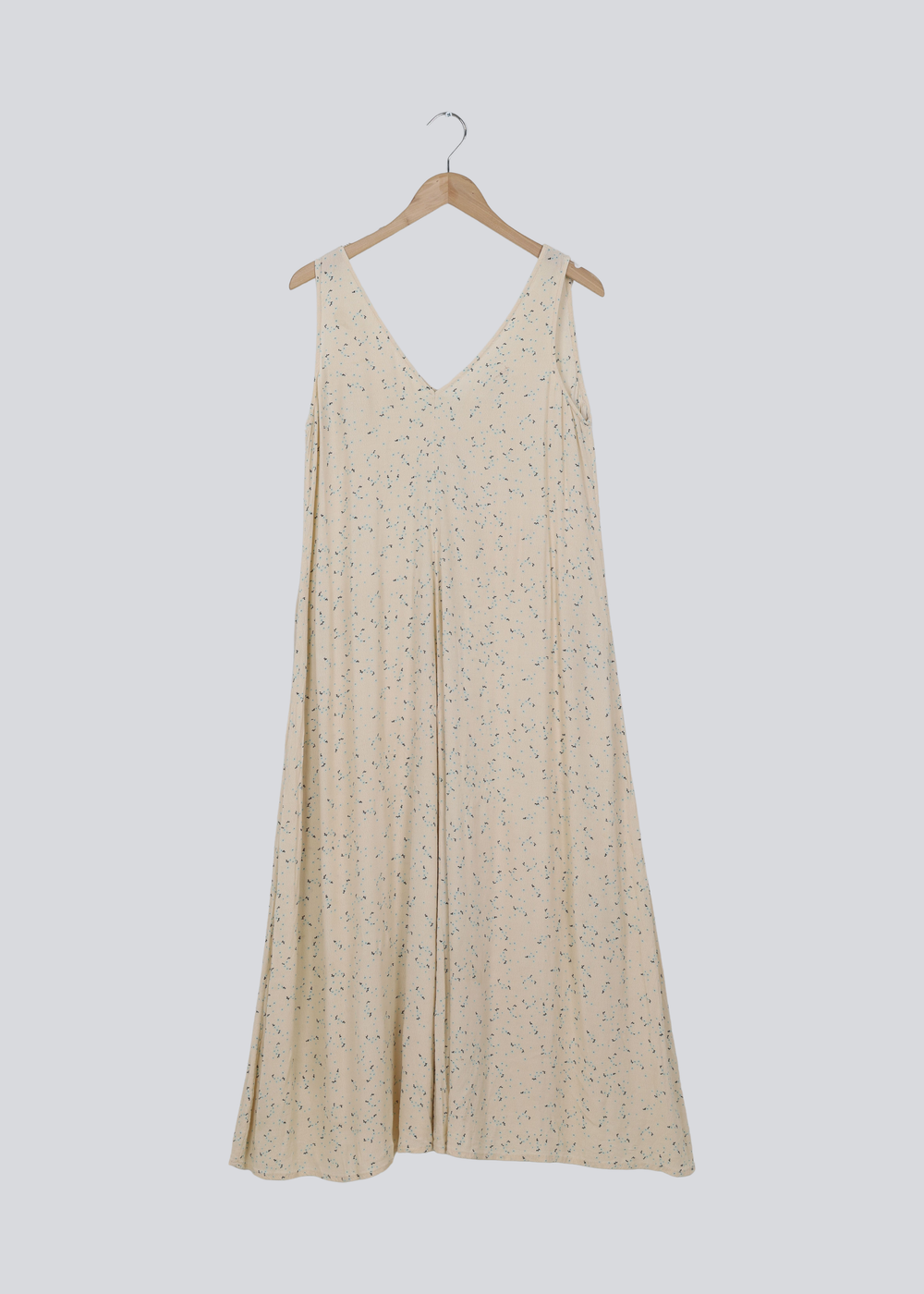 ModströM Preloved Rufusmd Long Print Dress - Mini Topaz