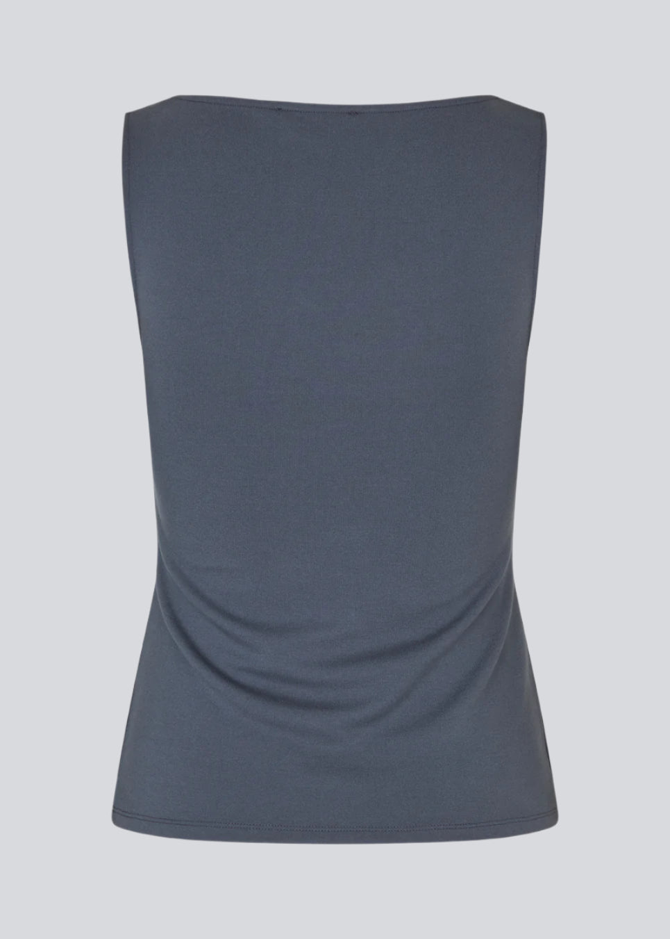 Figursyet top i blå uden ærmer med rund hals. TurnerMD tank top er fremstillet i et strækbart materiale. Match med nederdel: TurnerMD flare skirt.