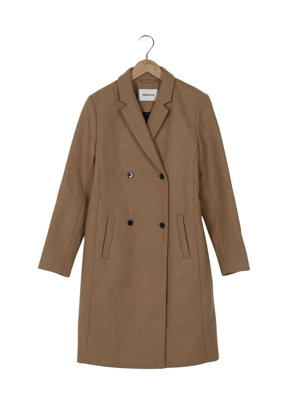 ModströM Preloved Odelia Coat - Brown Sugar - Brown Sugar