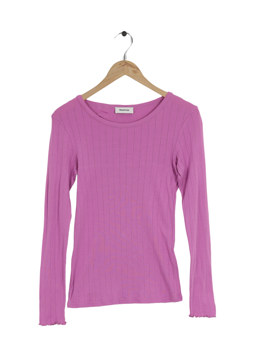 Modström Preloved Issy LS t-shirt, varen er en brugt style - Pale Grape