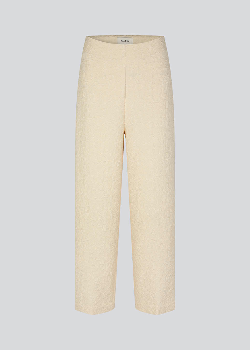 Bukser med lige ben i struktureret materiale. HollisMD pants har en mellemhøj talje med skjult lynlås i den ene side og to paspolerede baglommer. 
