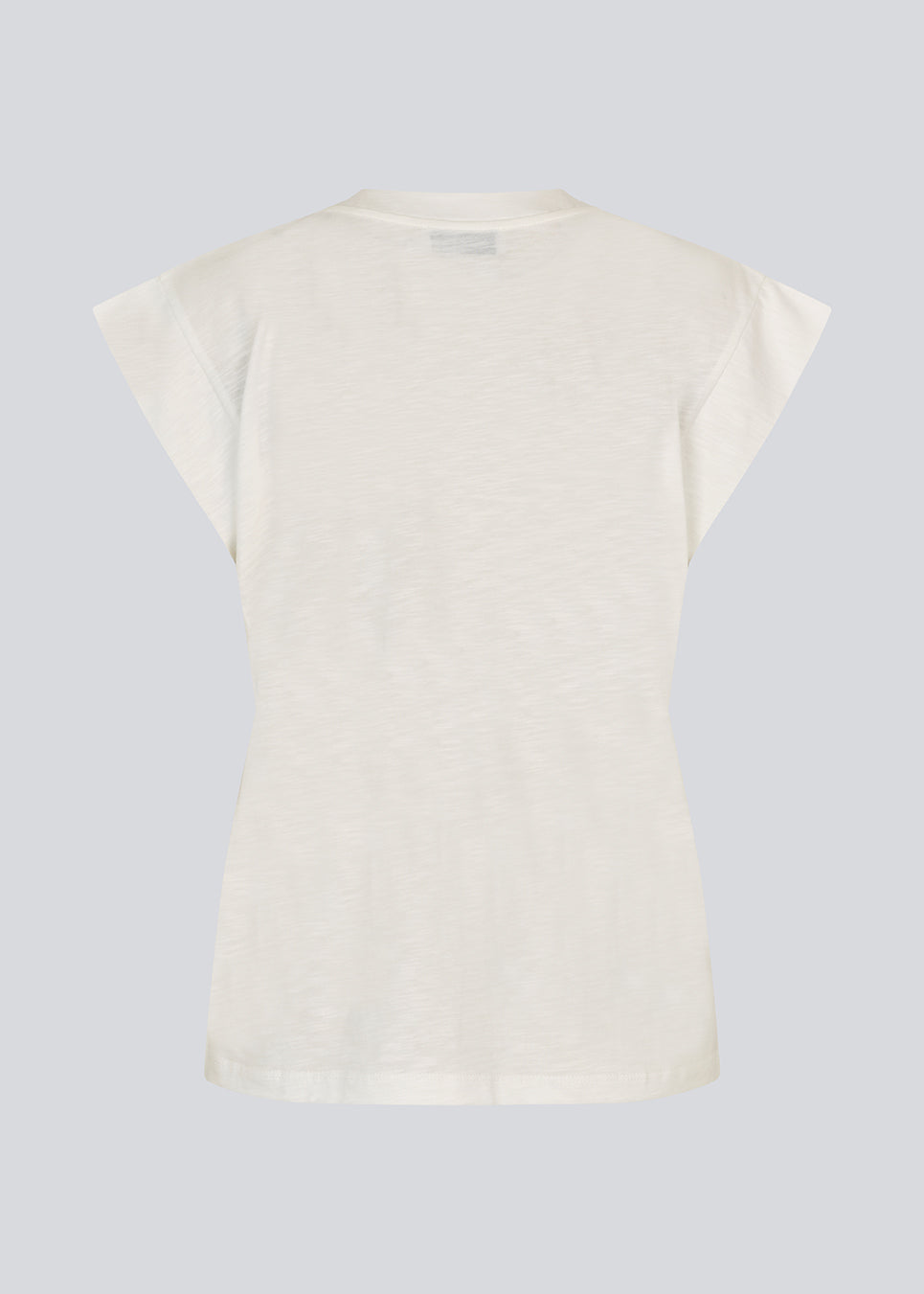 Kortærmet hvid t-shirt i 100% organic cotton. Neomamd t-shirt har en v-udskæring og en løs pasform.
