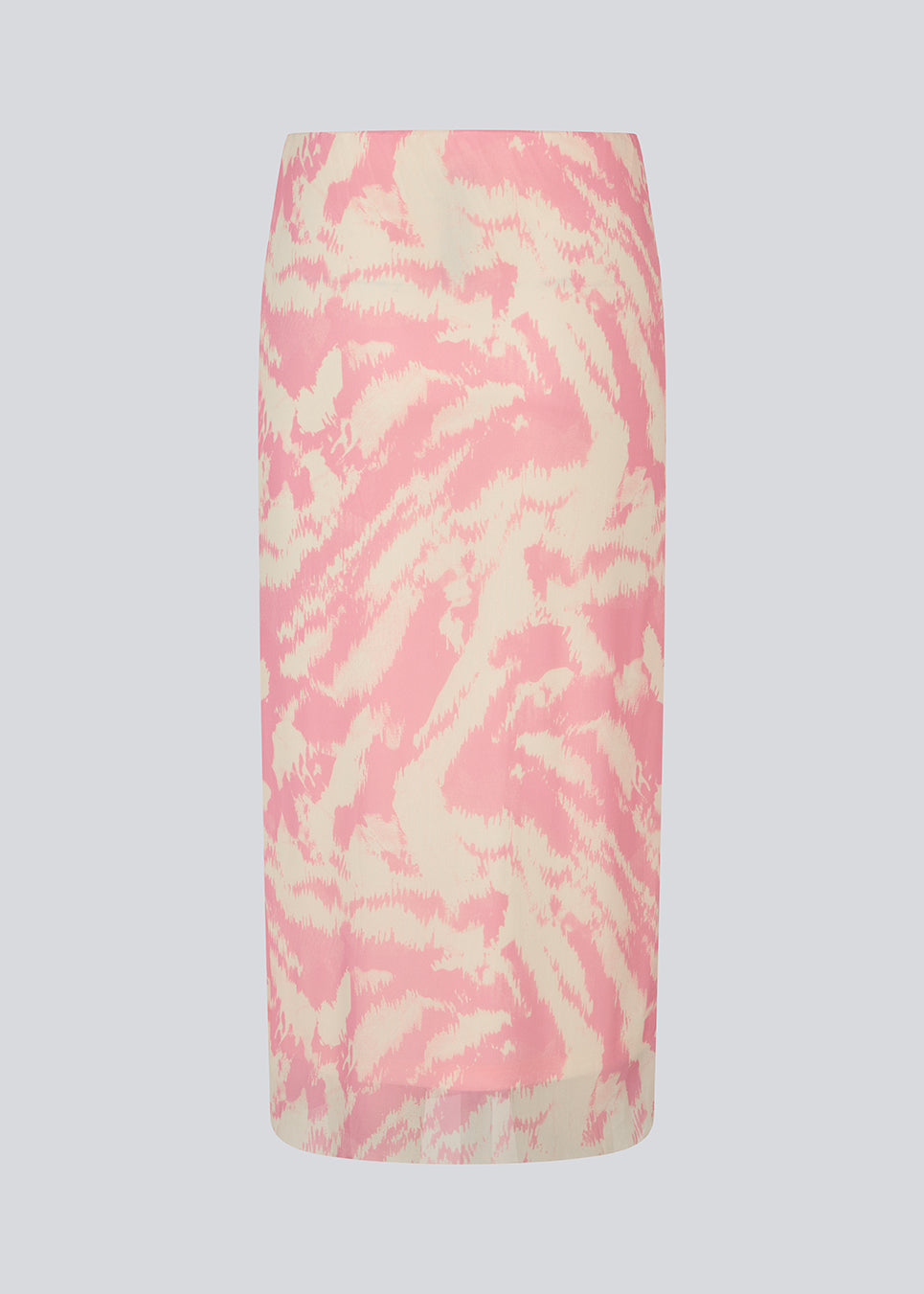 Lang nederdel med elastisk i taljen. NimraMD skirt er lavet i et let transperant materiale med foer.