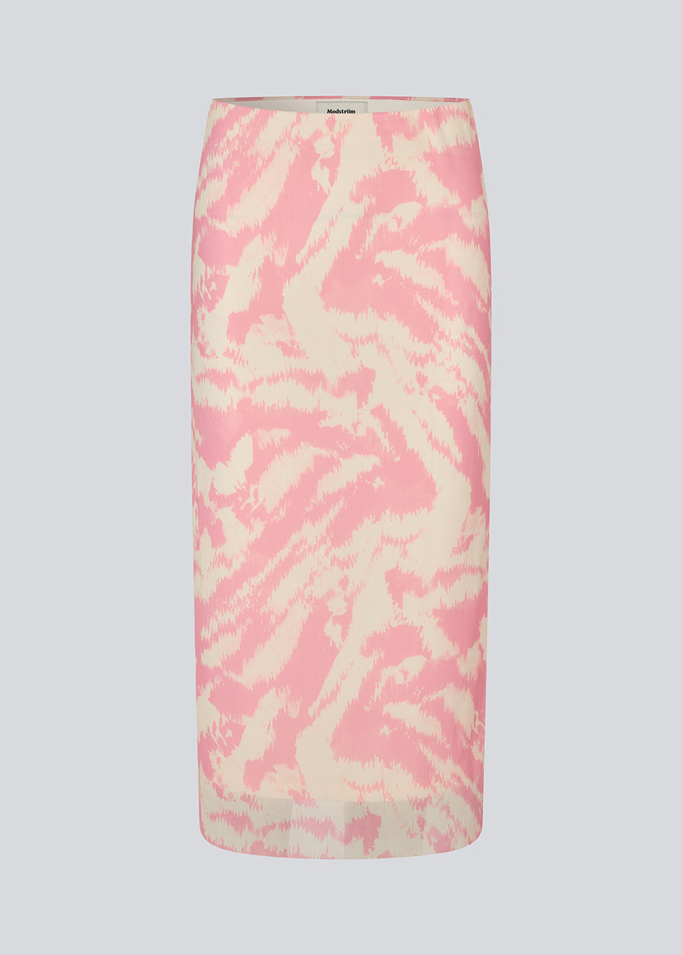 Lang nederdel med elastisk i taljen. NimraMD skirt er lavet i et let transperant materiale med foer.