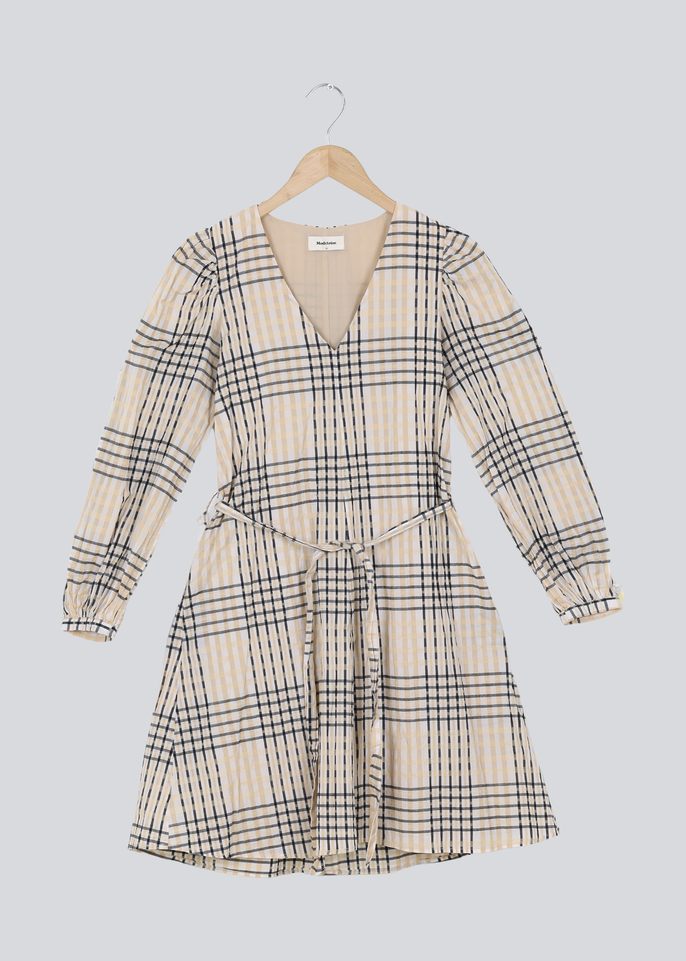 ModströM Preloved Taia Dress - Powder Check