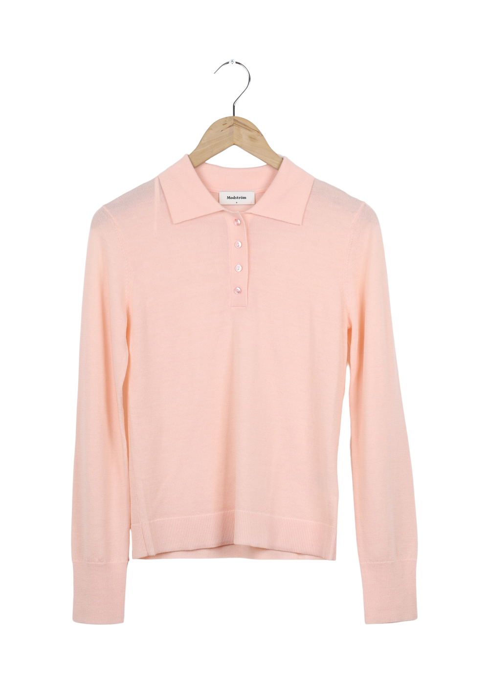 Modström Preloved HirokiMD polo - Pale pink