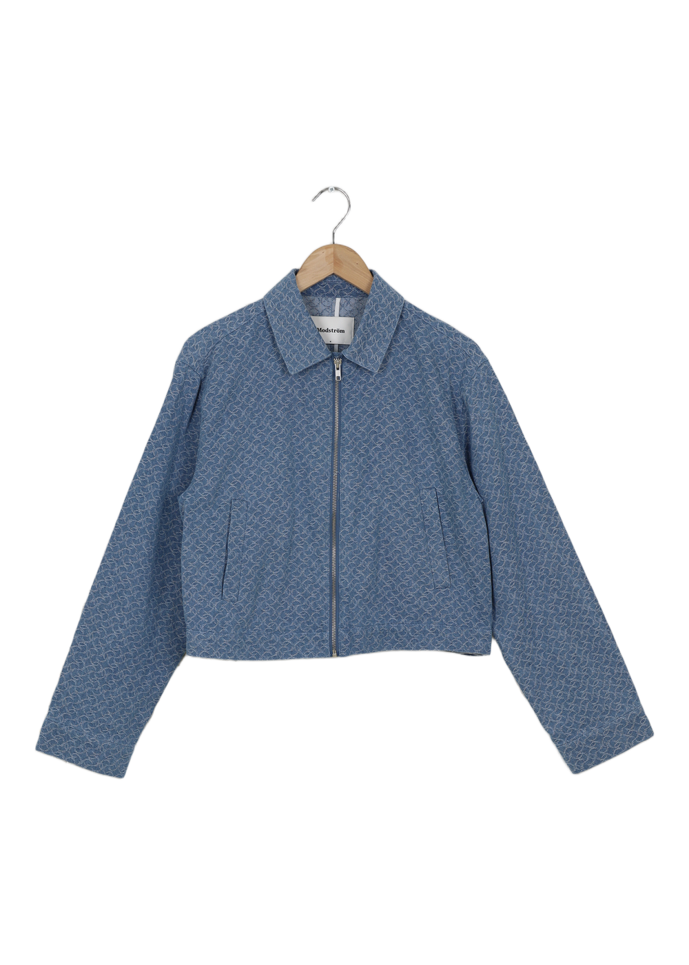 ModströM Preloved Hennesymd Jacket - Structured Medium Blue