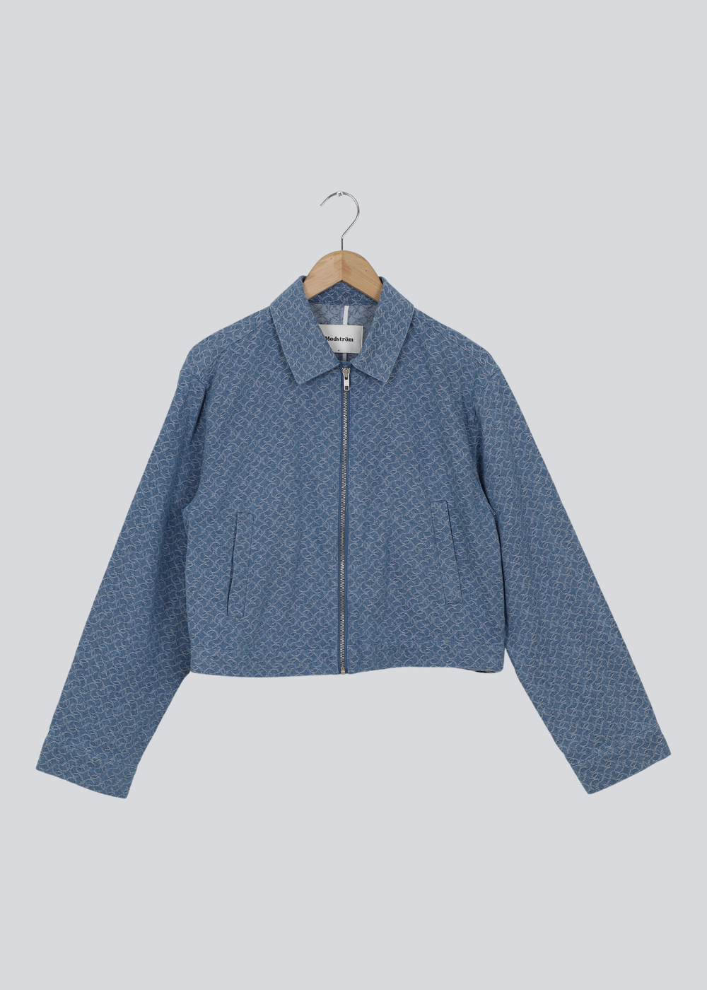ModströM Preloved Hennesymd Jacket - Structured Medium Blue