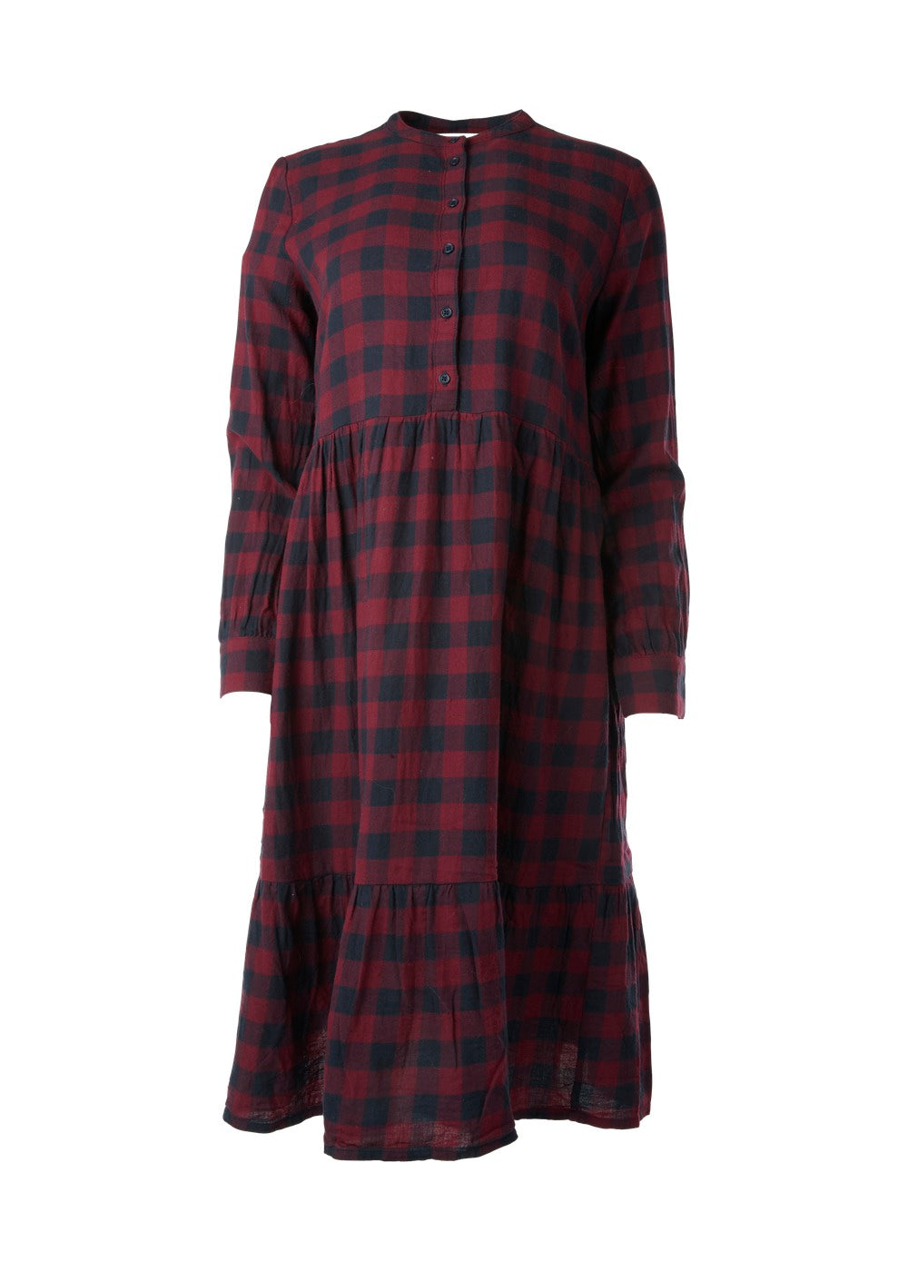 ModströM Preloved Sedina Dress, Varen Er En Brugt Style - Red Check