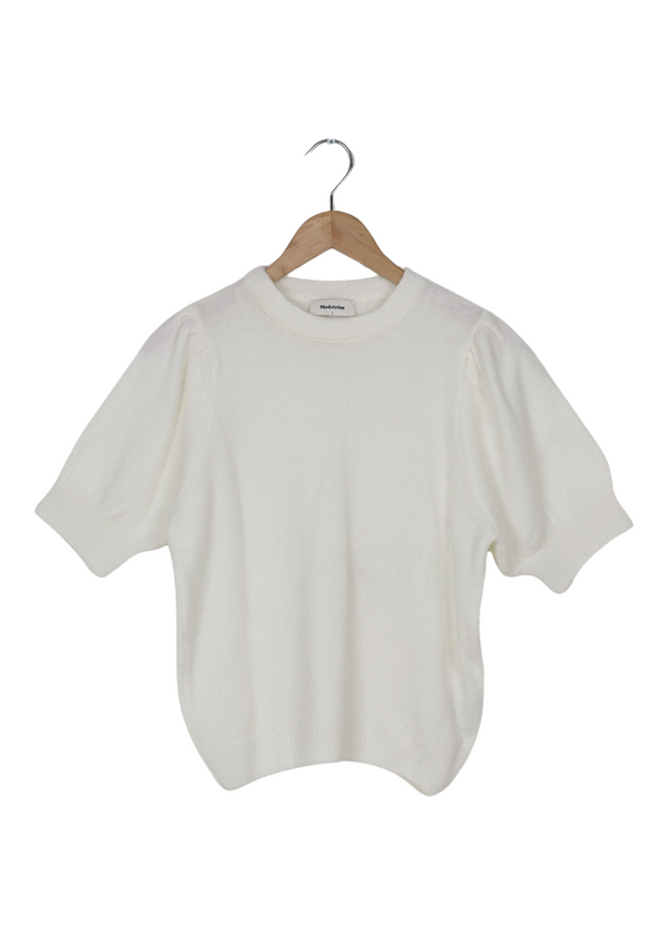 Modström Preloved Juliane o-neck - Off White