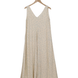 Modström Preloved RufusMD long print dress - Mini Topaz