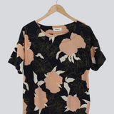 Modström Preloved Naima top - Upscale Bloom Print