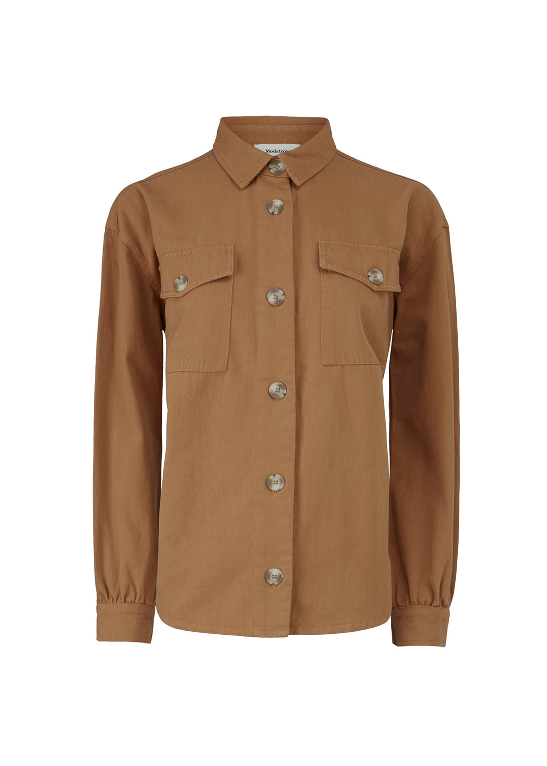 Modström Preloved Catalina shirt - Brown Oak