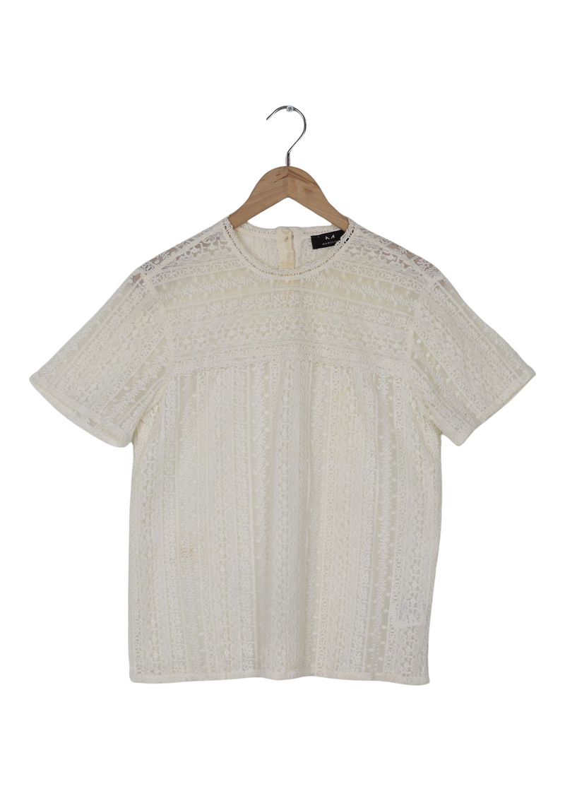 Modström Preloved Hvid T-shirt - Hvid