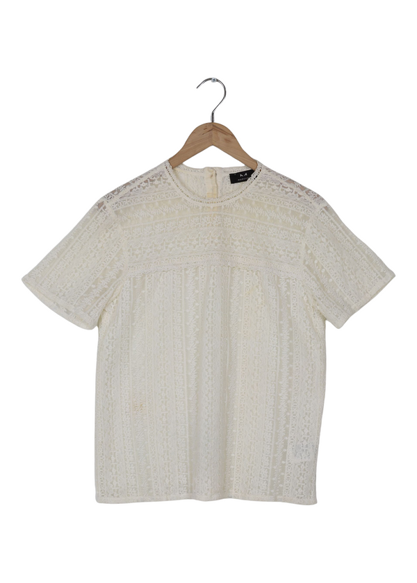 Modström Preloved Hvid T-shirt - Hvid