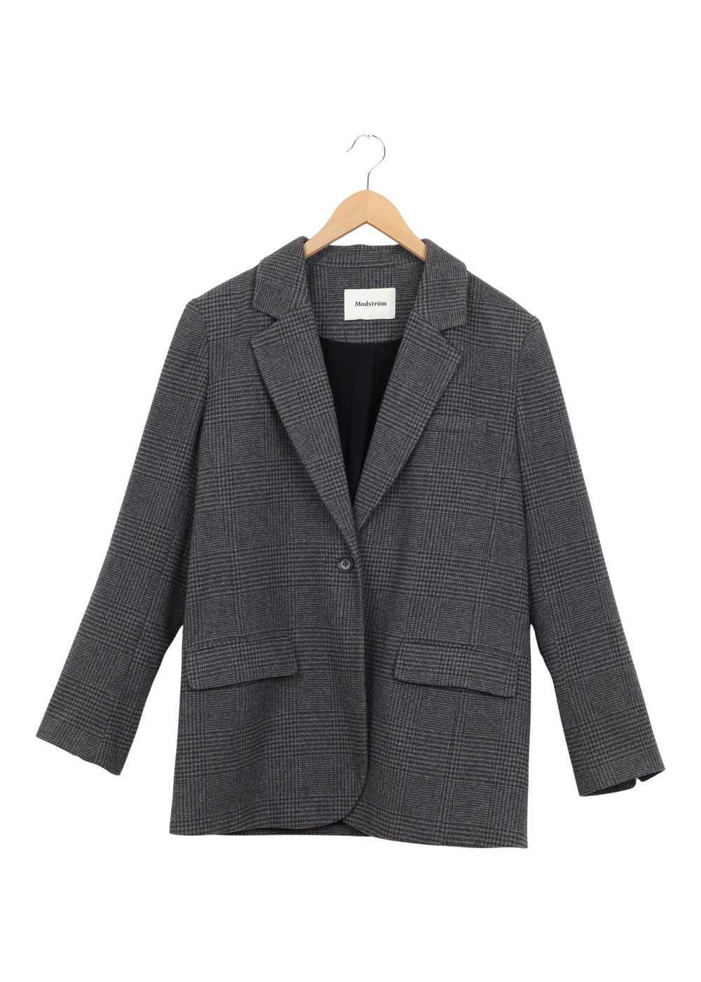 Modström Preloved Gale check blazer - Cox Grey Check