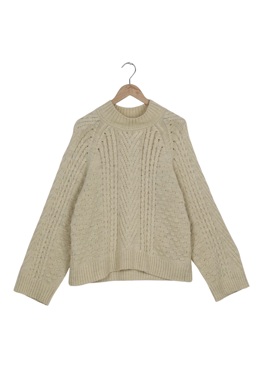 Modström Preloved Minnie t-neck - Off White