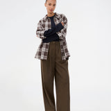 Galemd wide pants - Espresso