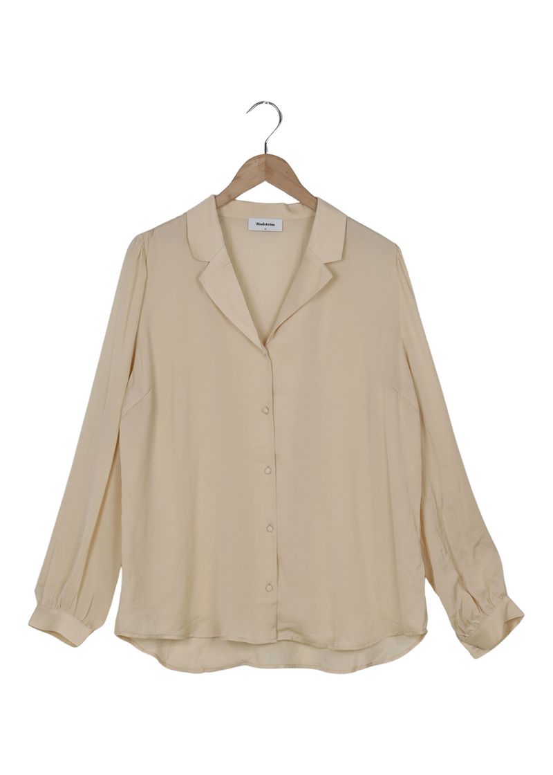 Modström Preloved Leah shirt - Cream Milk