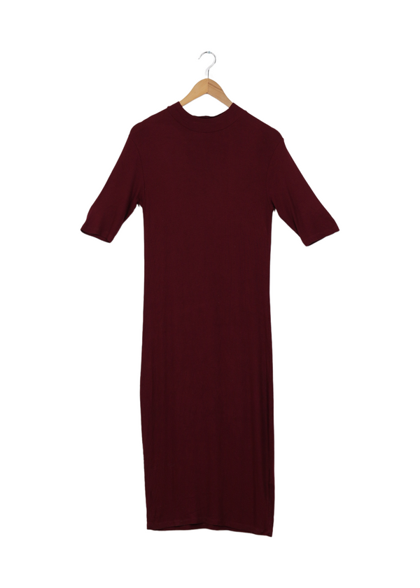 Modström Preloved Krown t-shirt dress - Currant