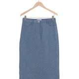 Modström Preloved HennesyMD skirt - Structured Medium Blue