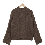 Modström Preloved Minnie t-neck - Pecan