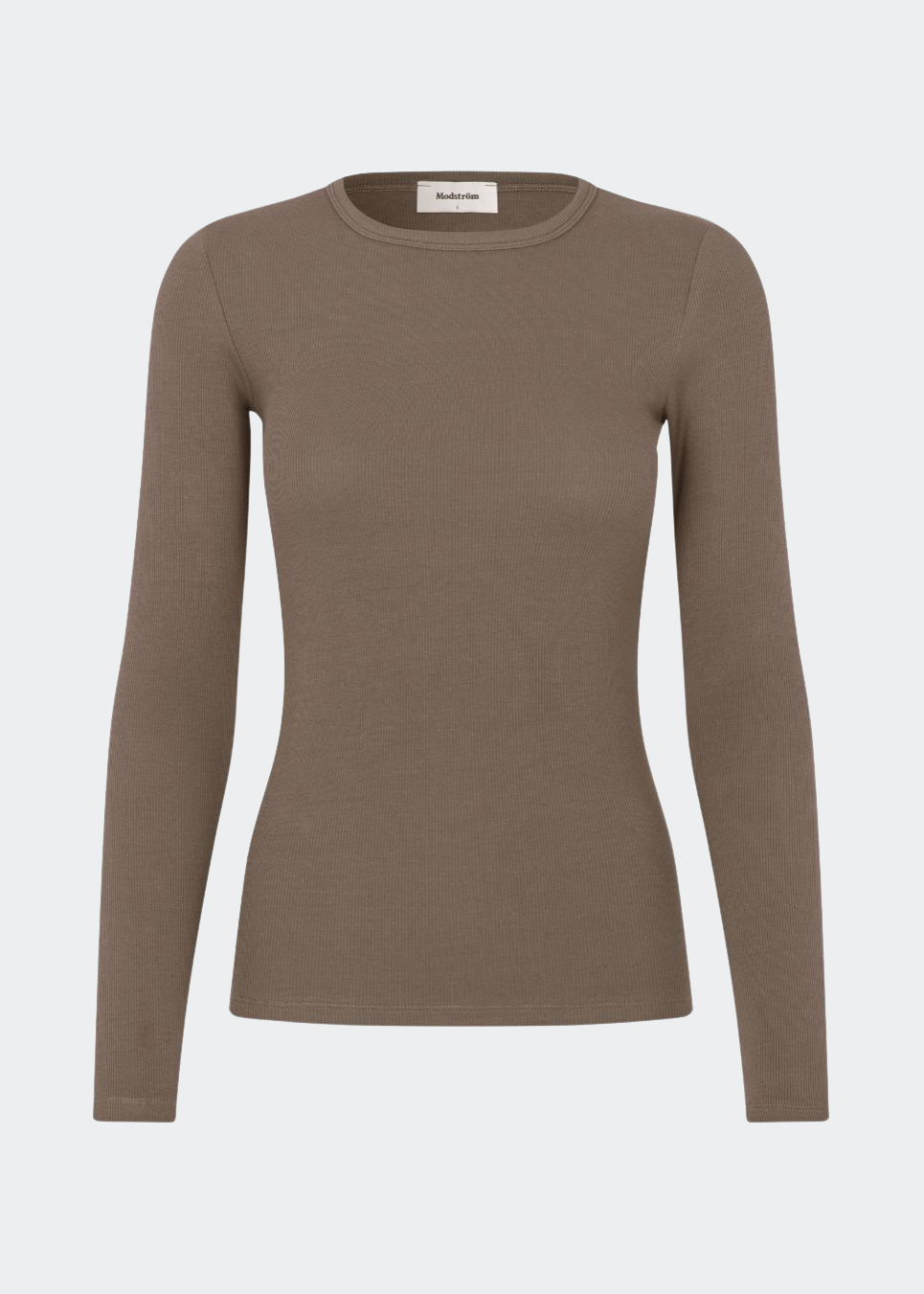Lækker basic t-shirt i en blød bomuldsrib med stretch. Igormd short t-shirt har en tætsiddende pasform med korte ærmer.