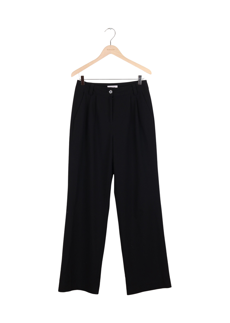 Modström Preloved AnkerMD wide pants - Black