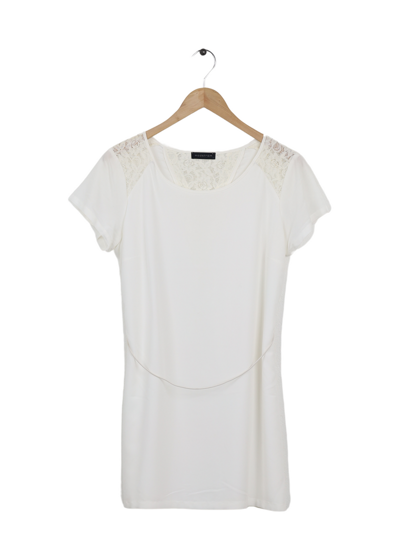 Modström Preloved Lace t-shirt  - White