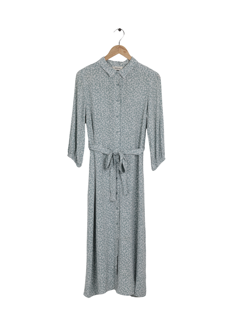 Modström Preloved Teddy print dress - Sage bloom