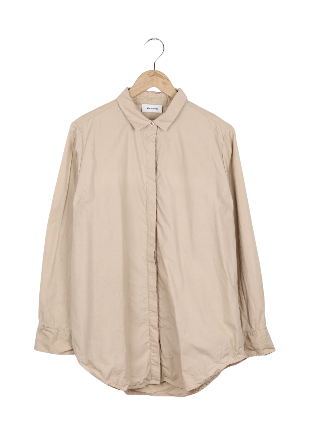 Modström Preloved Arthur shirt - Powder sand - Powder Sand