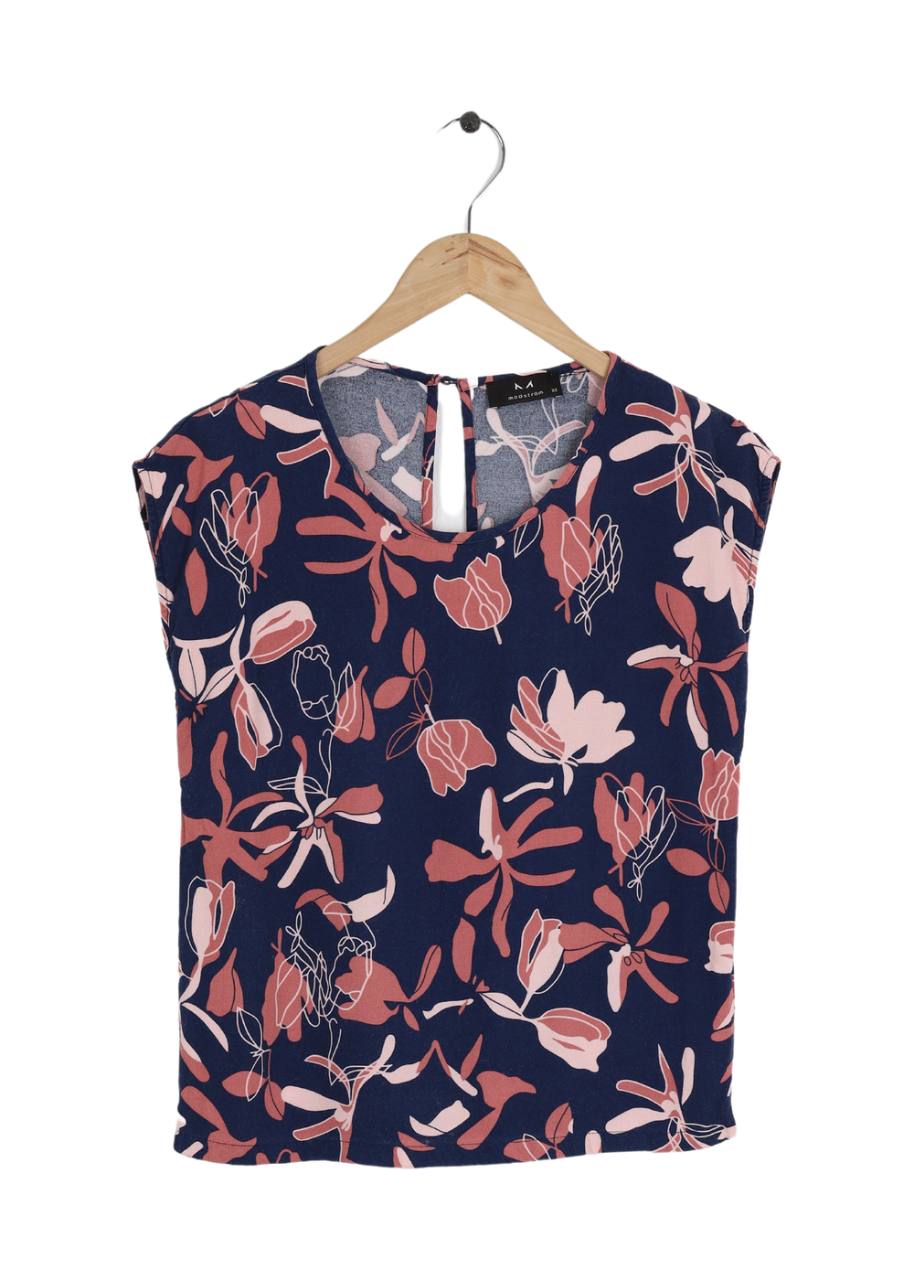 Modström Preloved Karima top - Tulip Navy