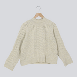 Modström Preloved Minnie t-neck - Off White