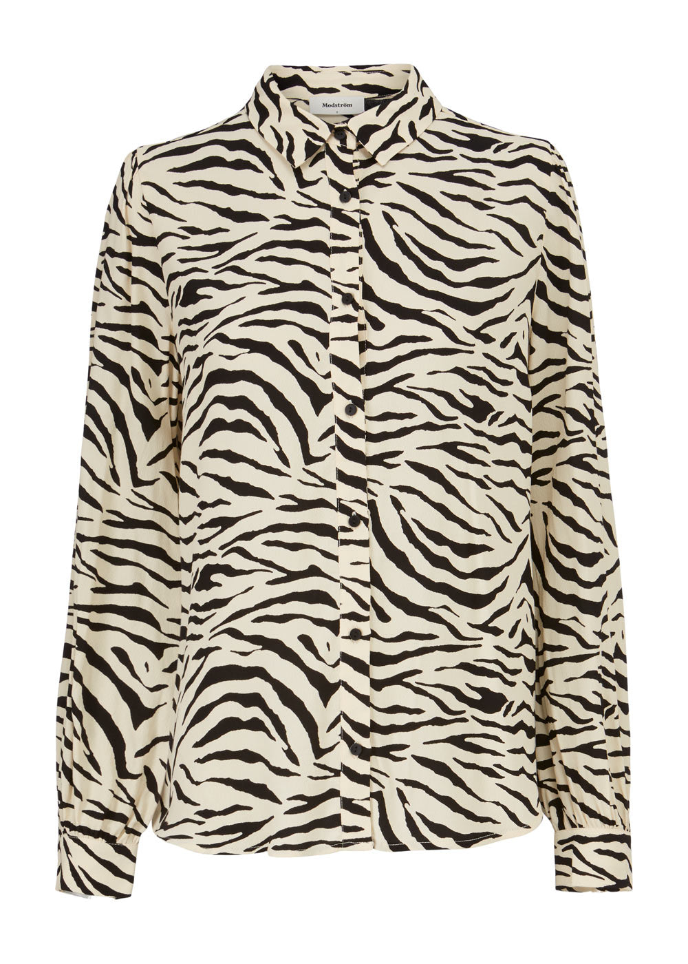 Modström Preloved Ibu print shirt, varen er en brugt style   - Zebra