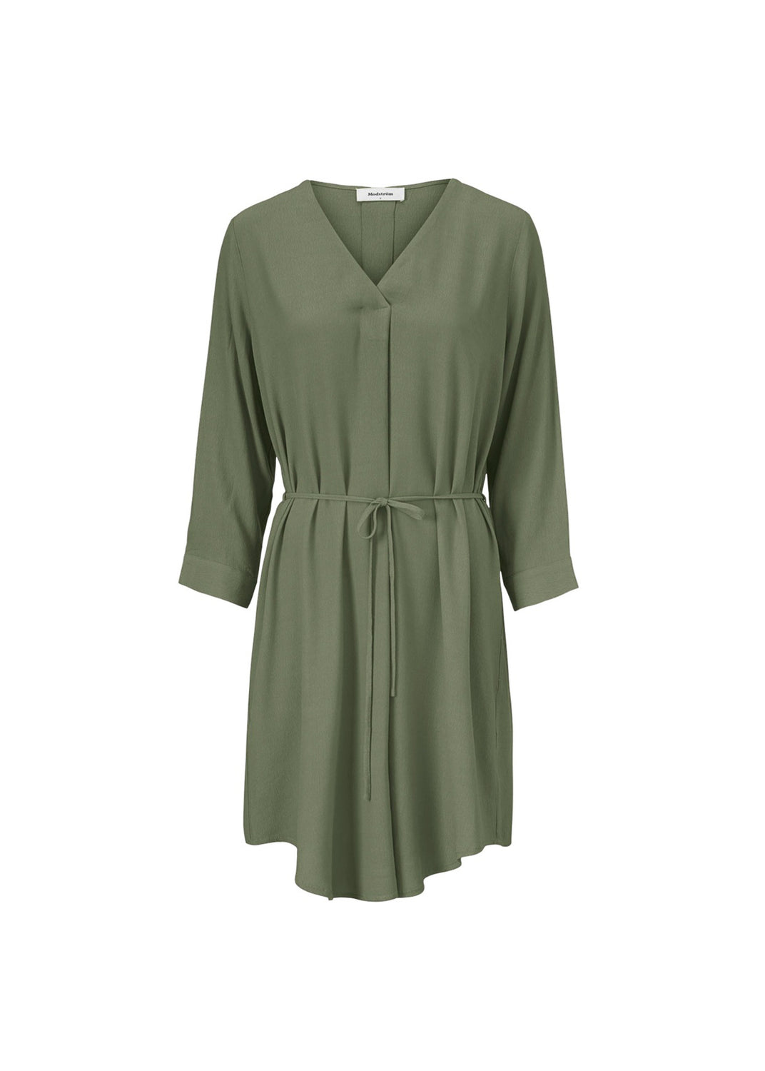 Modström Preloved Baloo dress, varen er en brugt style - Dark khaki