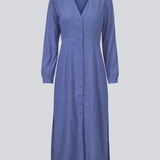 Modström Preloved Angelina dress - Blue Horizon