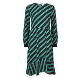 Modström Preloved Monet print dress, varen er en brugt style - Candy stripe