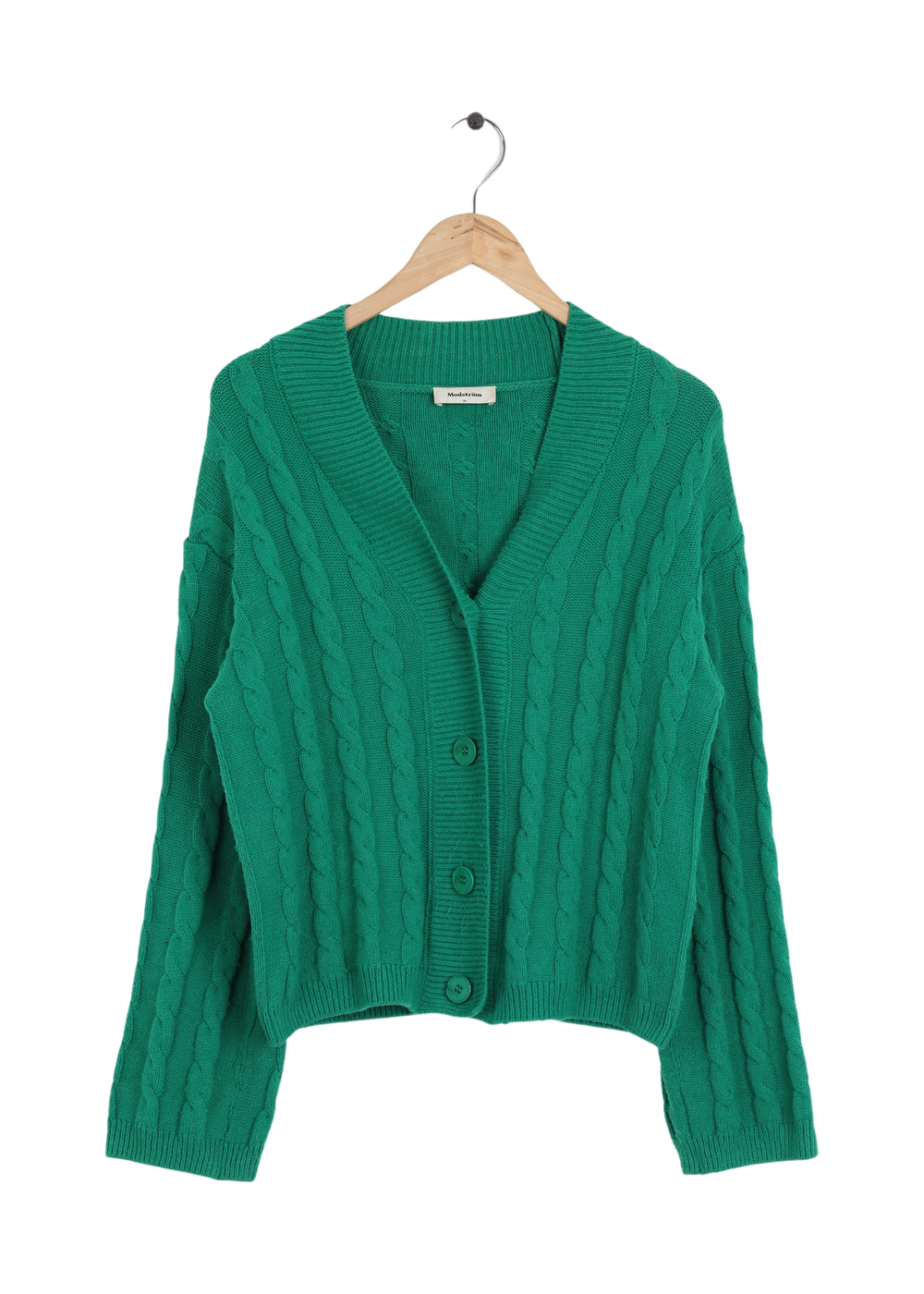 Modström Preloved AliceMD cardigan  - Green meadow