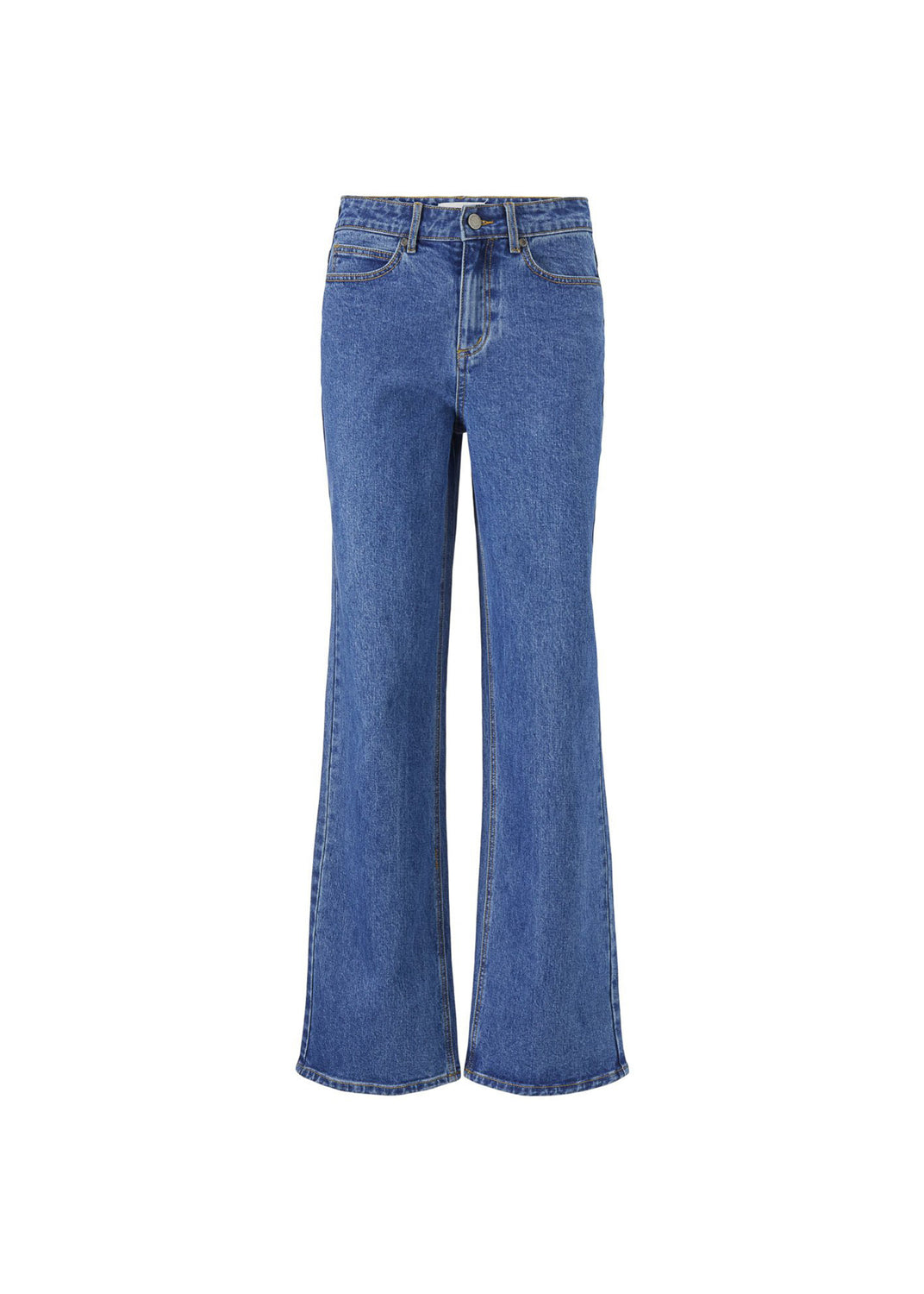 Modström Preloved Elton vintage jeans, varen er en brugt style    - Medium Blue