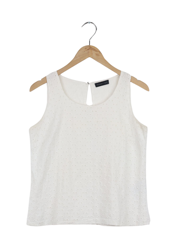 Modström Preloved Hvid top - Hvid