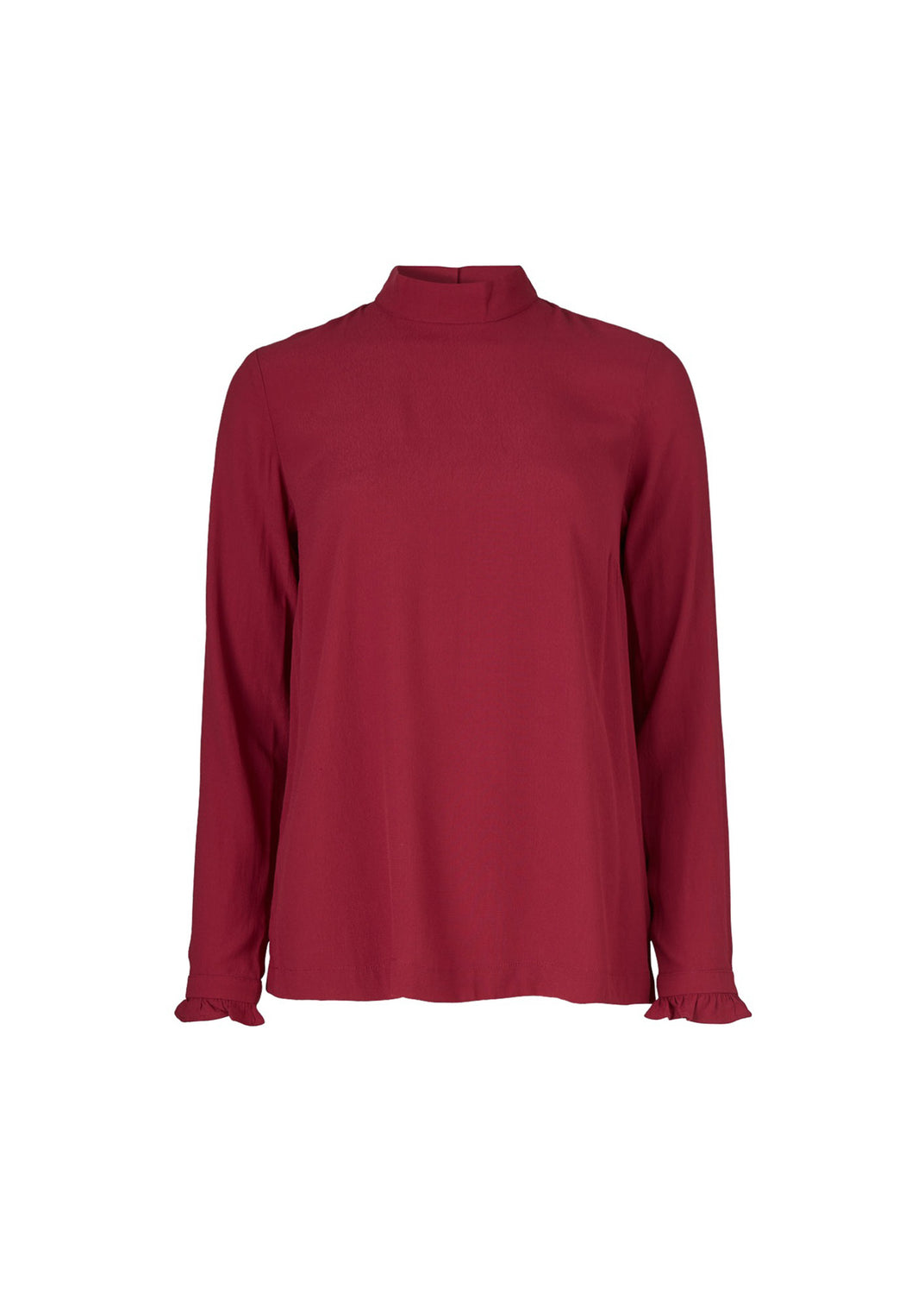 Modström Preloved Jaya ls top, varen er en brugt style - Sangria