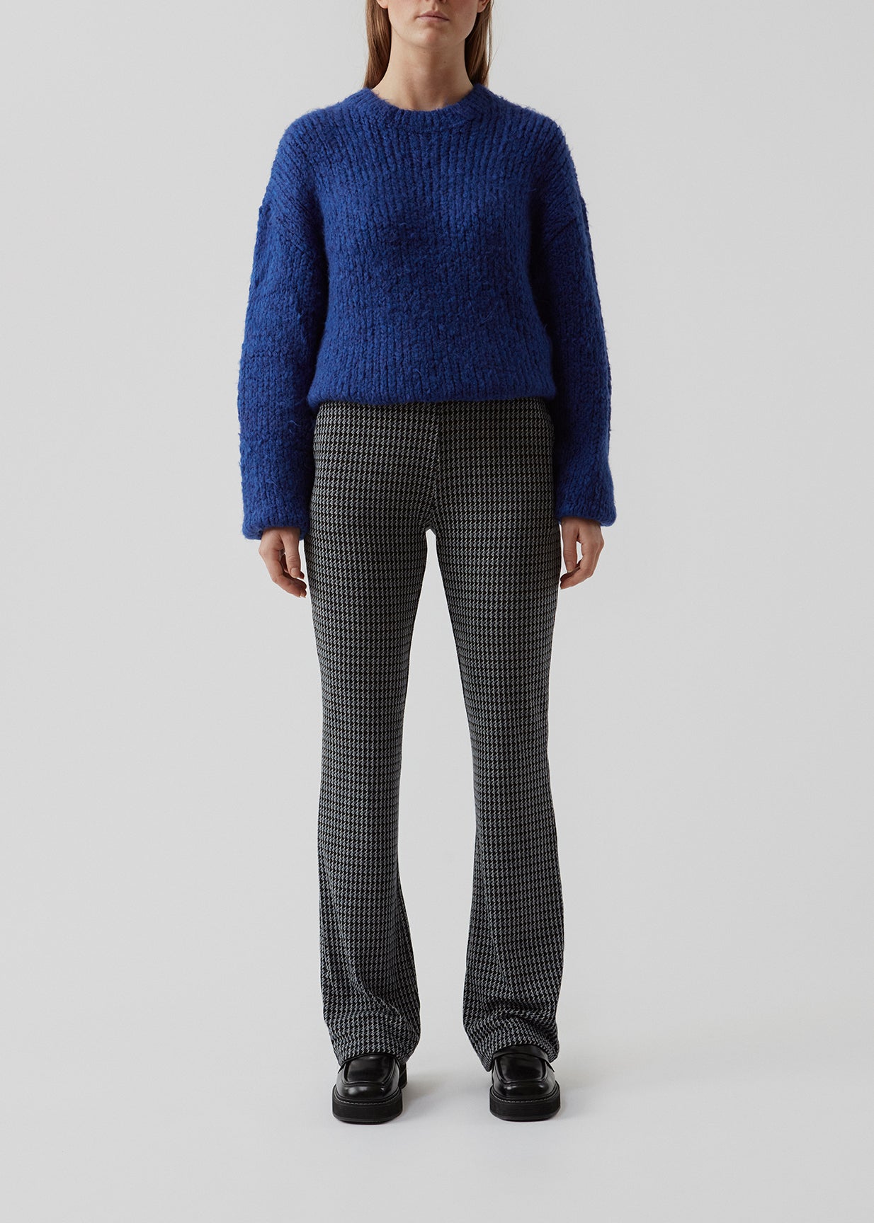 Modström Preloved Nitro pants - Marine Houndstooth