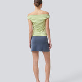 HimaMD off-shoulder top - Nile