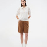 Agnesmd SS polo - Vanilla Cream