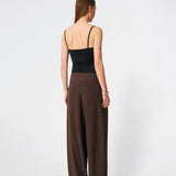 Tullemd pants - Seal Brown