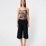 Himamd print strap top - Camo
