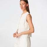Tessamd top - Soft White