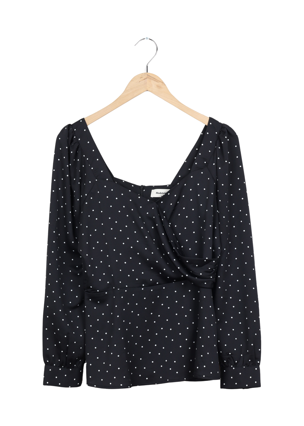 Modström Preloved Elvira print top - Polka