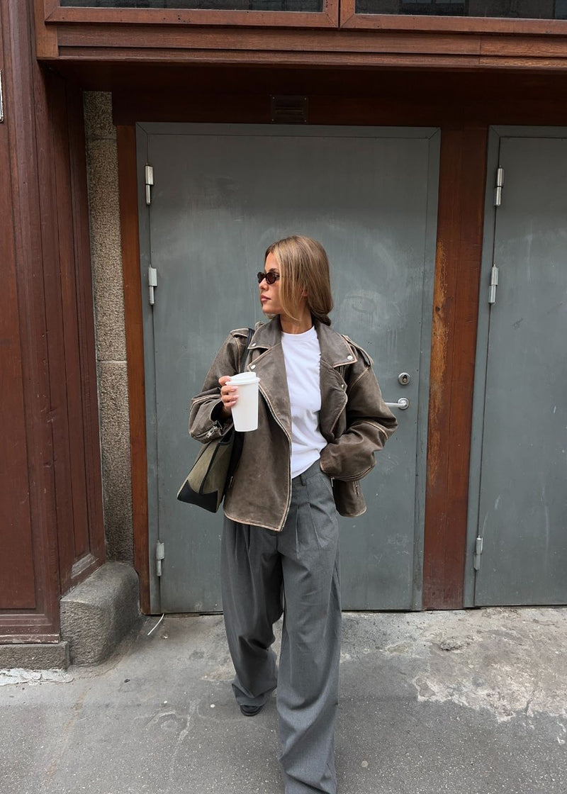Tuesdaymd pants - Dark Grey Melange