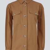 Modström Preloved Catalina shirt - Brown Oak